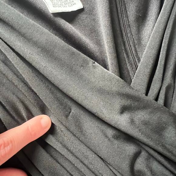 Maggy L Black Dress LBD Little Black Dress Size 14 - Picture 8 of 13